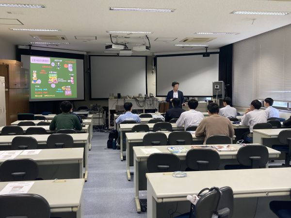 鹿児島大学での講演の様子