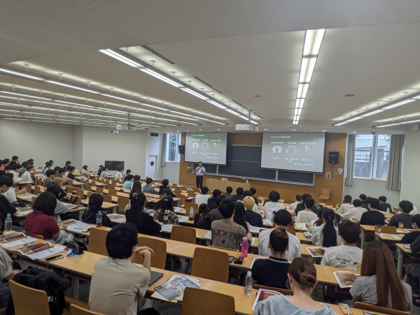 千葉商科大学「高度会計人材育成プログラム」での講演の様子