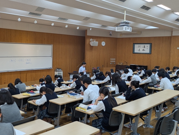 山形県立酒田光陵高等学校での講演の様子